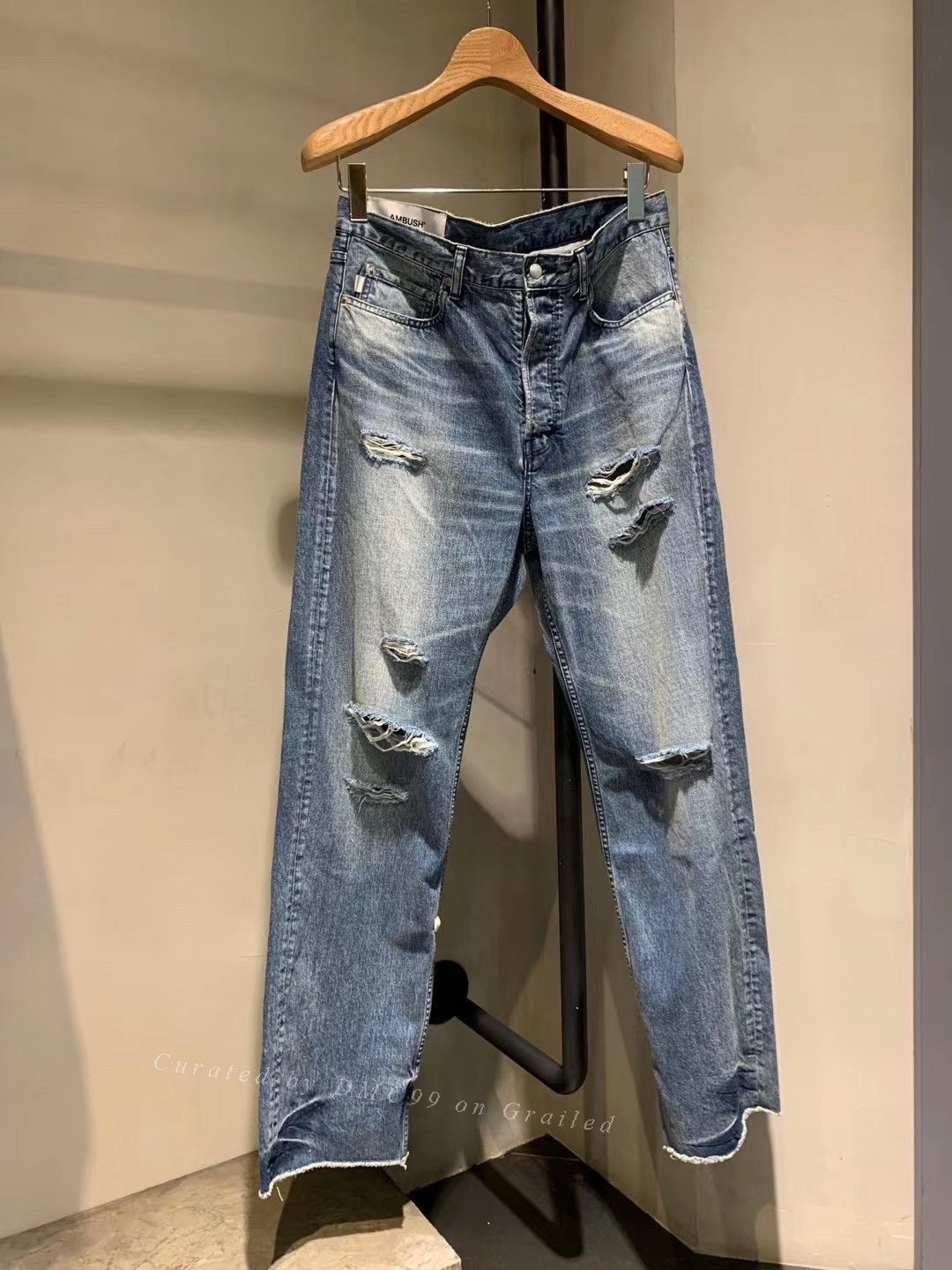 Ambush Design Ambush Men's Ripped Denim Jeans Size US 32 / EU 48 - 8 Thumbnail