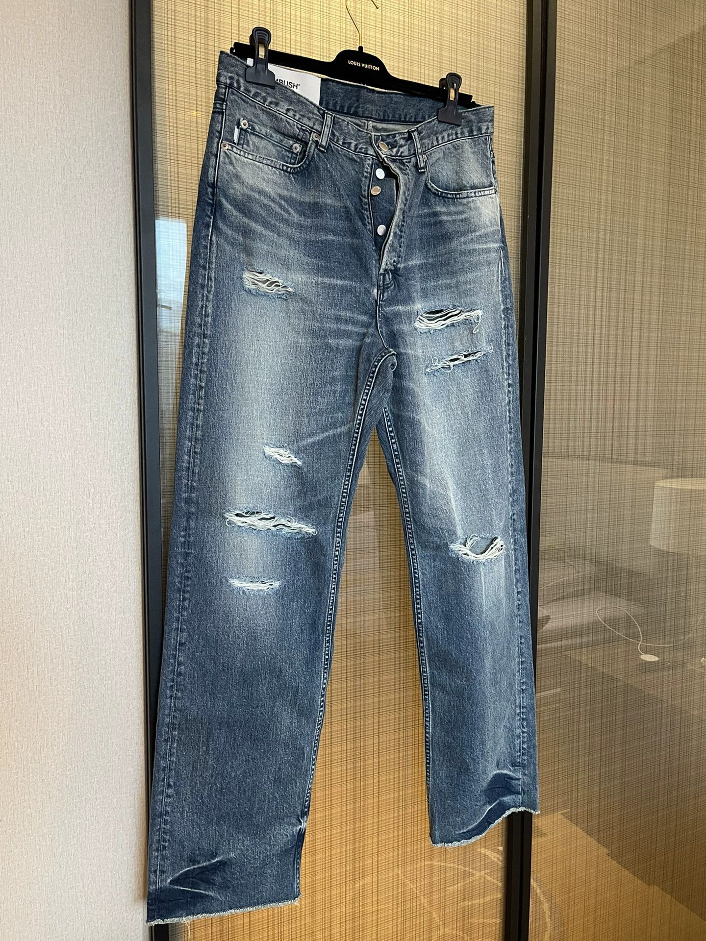 Ambush Design Ambush Men's Ripped Denim Jeans Size US 32 / EU 48 - 3 Thumbnail