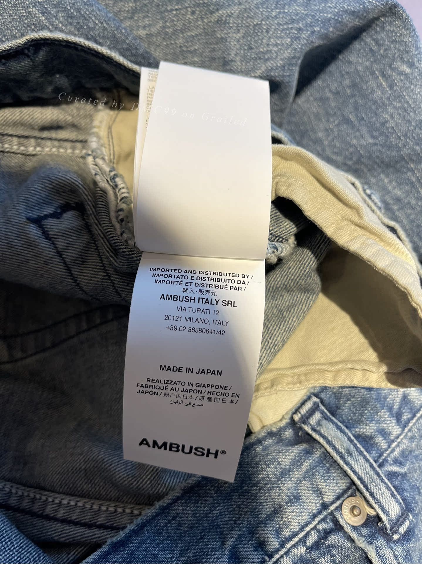 Ambush Design Ambush Men's Ripped Denim Jeans Size US 32 / EU 48 - 7 Thumbnail