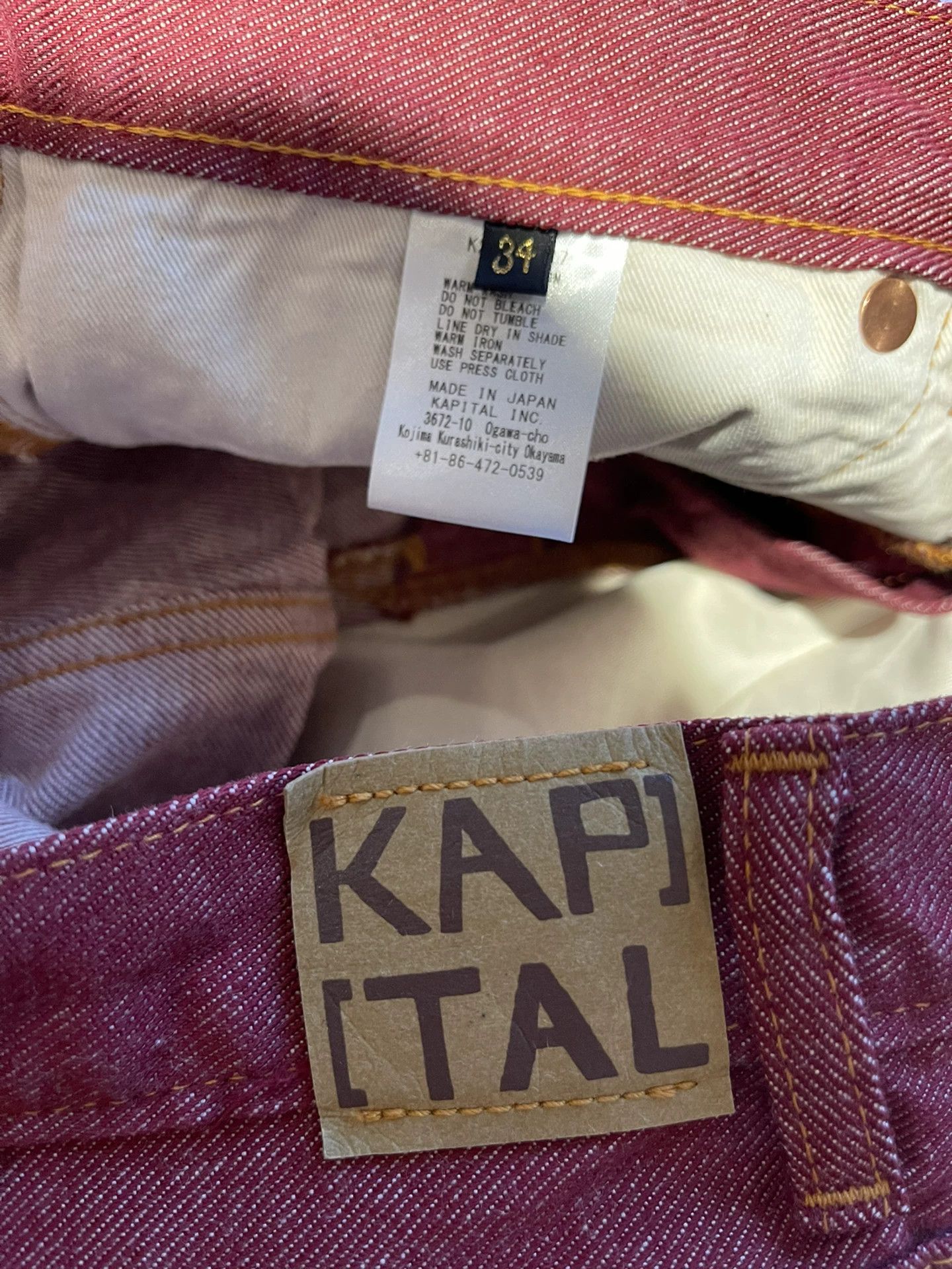 Kapital Kapital Men's Flare Jeans Size US 34 / EU 50 - 5 Thumbnail