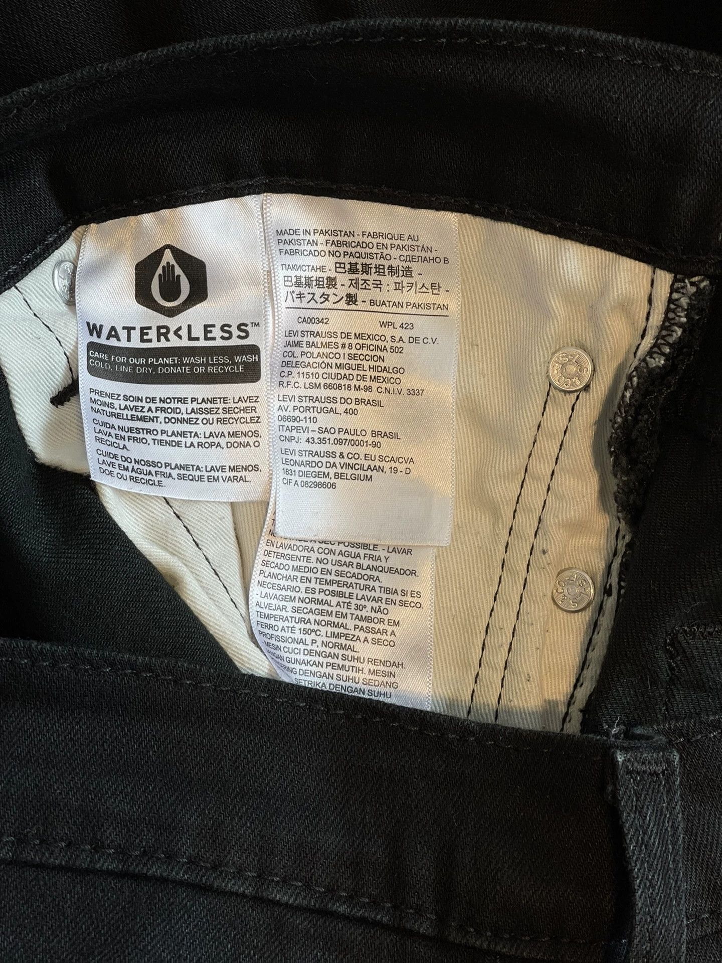 Levi's Levi's Men's Straight Jeans Size US 30 / EU 46 - 5 Thumbnail