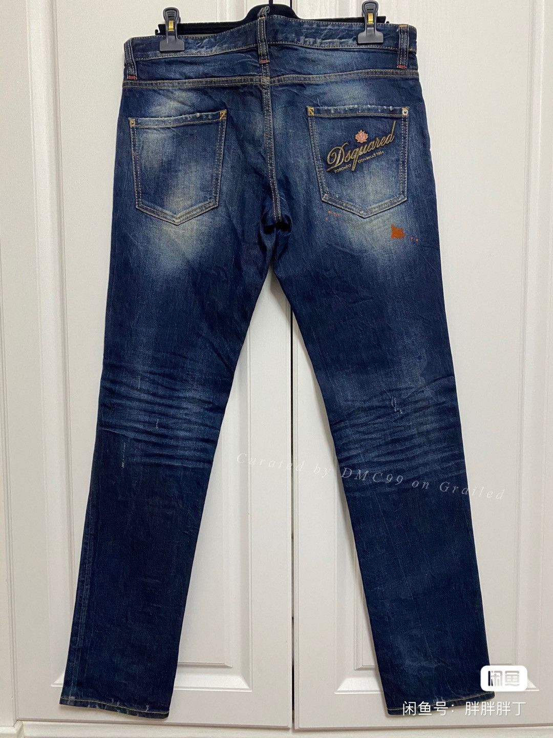 Dsquared2 Dsquared2 Men's Straight-Leg Jeans Size US 34 / EU 50 - 2 Thumbnail