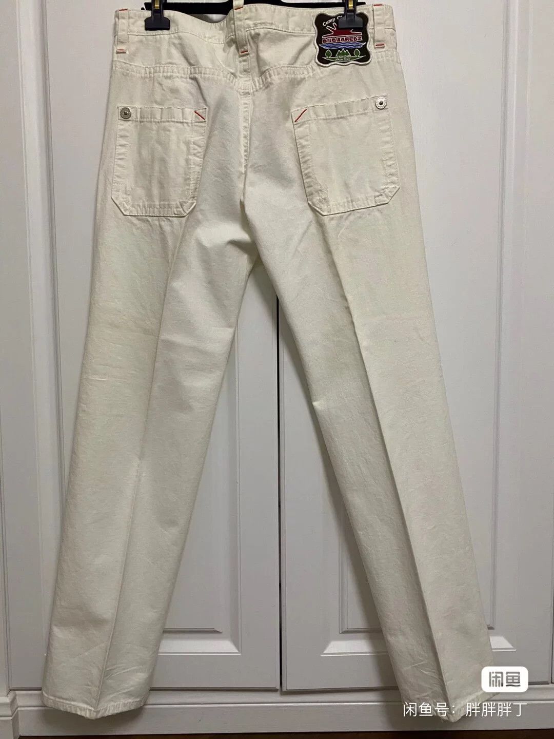 Dsquared2 Dsquared2 Men's Straight Jeans Size US 35 - 2 Thumbnail