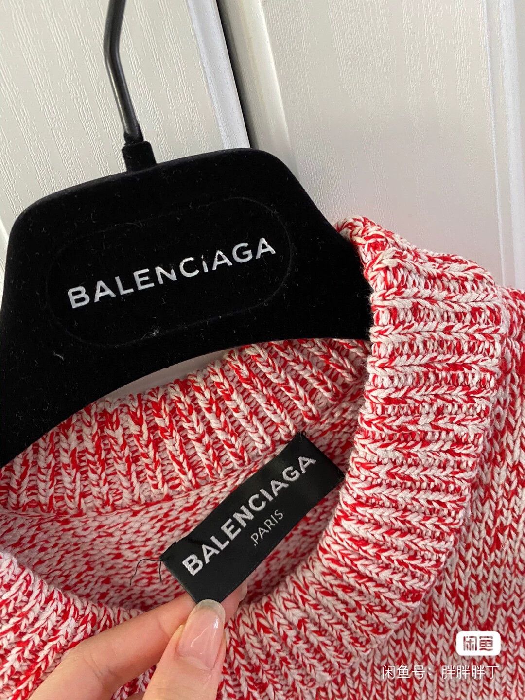 Balenciaga Balenciaga Pink Loose Sweater Size L / US 10 / IT 46 - 3 Thumbnail