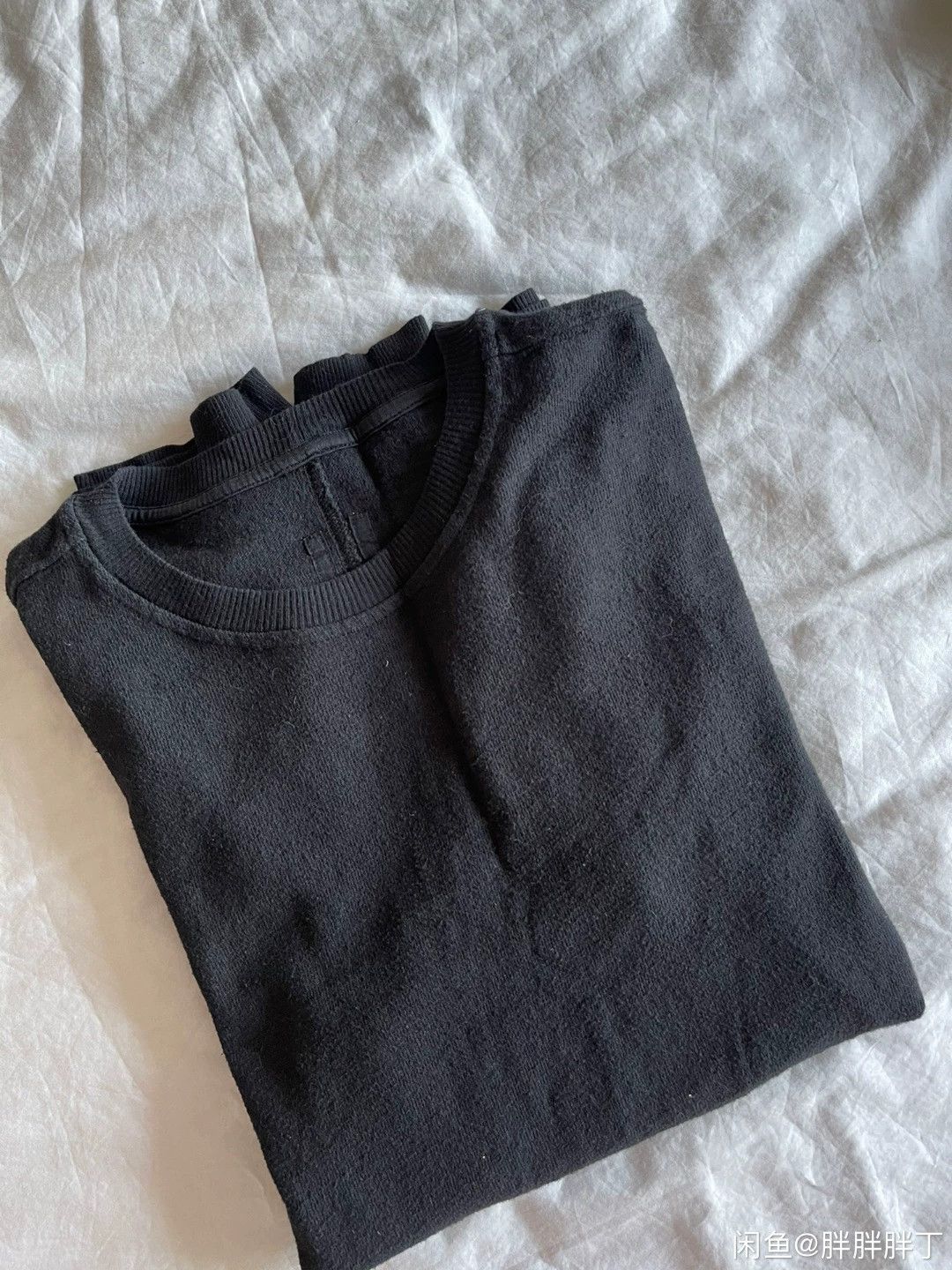 Rick Owens Rick Owens Men's Black Long-Sleeve Sweatshirt Size US XL / EU 56 / 4 - 2 Thumbnail