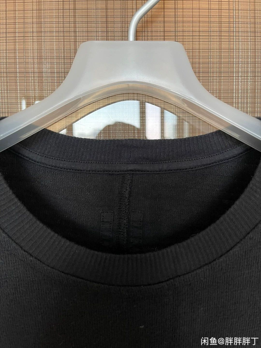 Rick Owens Rick Owens Men's Black Long-Sleeve Sweatshirt Size US XL / EU 56 / 4 - 6 Thumbnail
