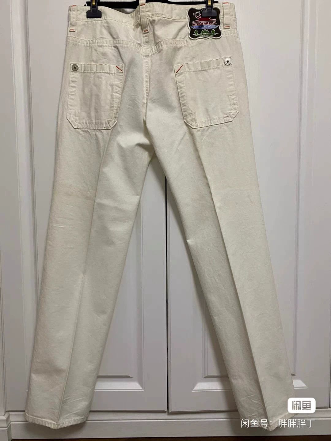Dsquared2 Dsquared2 Men's Straight Jeans Size US 35 - 2 Thumbnail