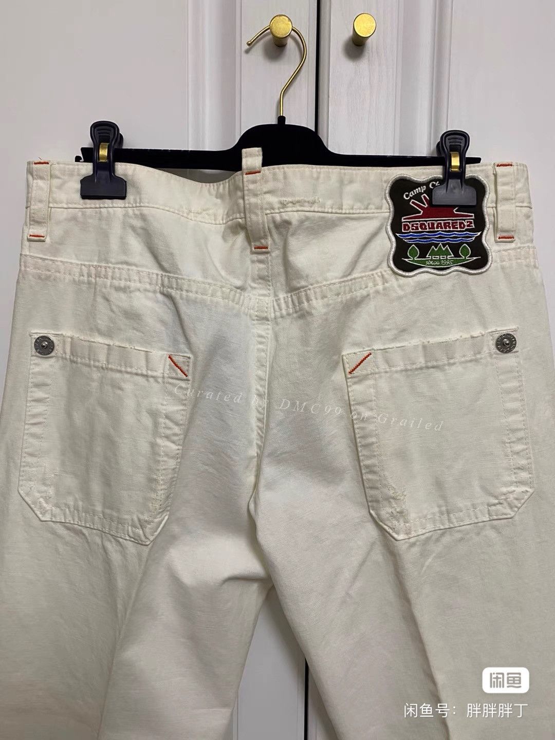 Dsquared2 Dsquared2 Men's Straight Jeans Size US 35 - 3 Thumbnail