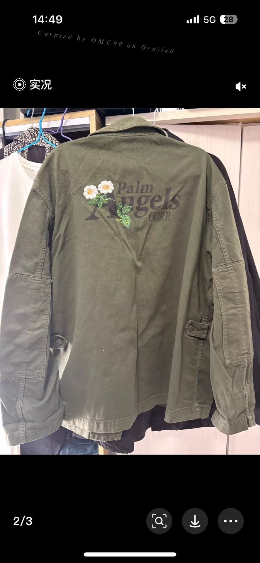 Palm Angels Palm Angels Multi-Pocket Military Jacket Size US L / EU 52-54 / 3 - 3 Thumbnail