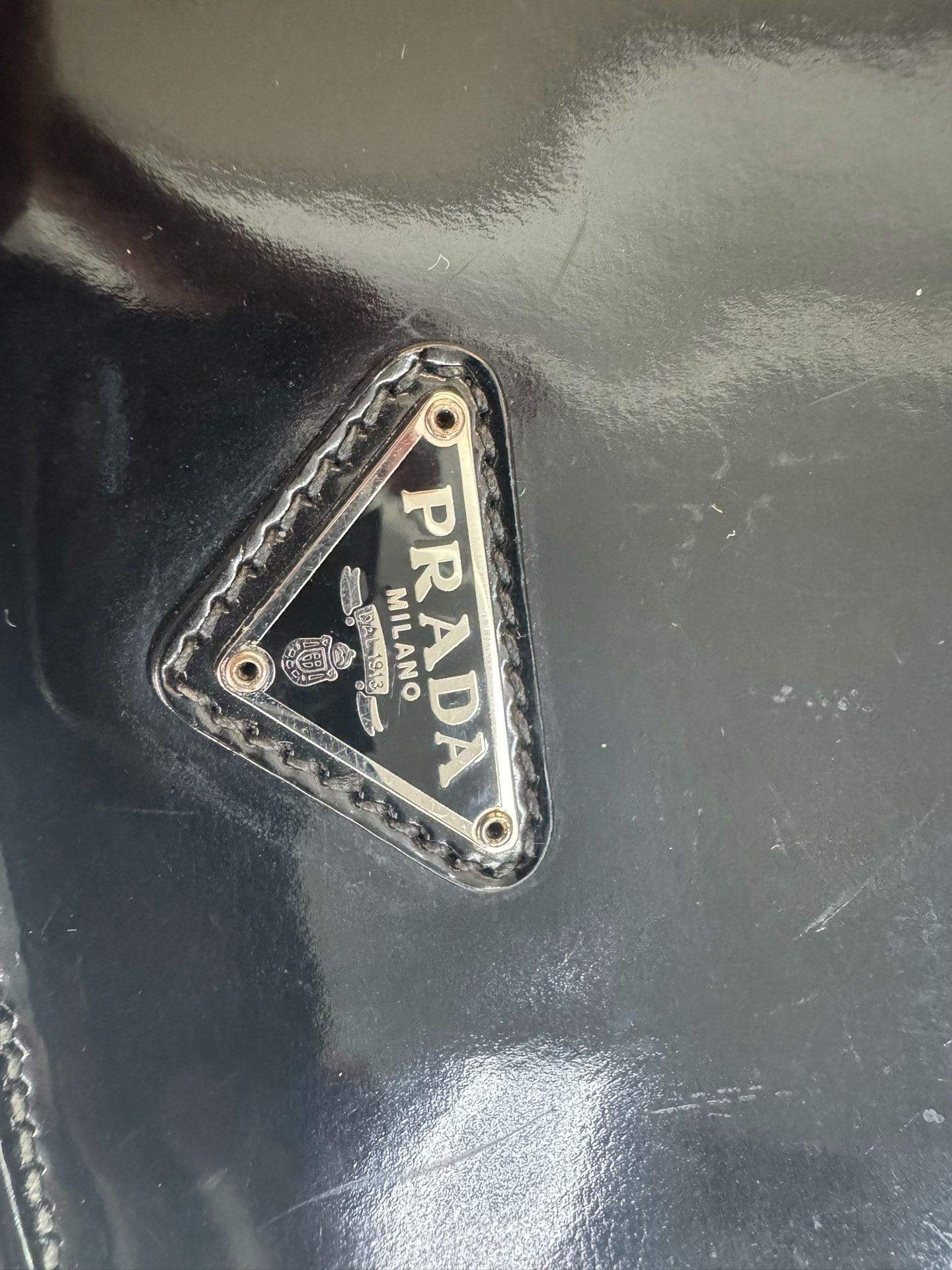 Prada Prada Men's Black Leather Clutch Size ONE SIZE - 5 Thumbnail