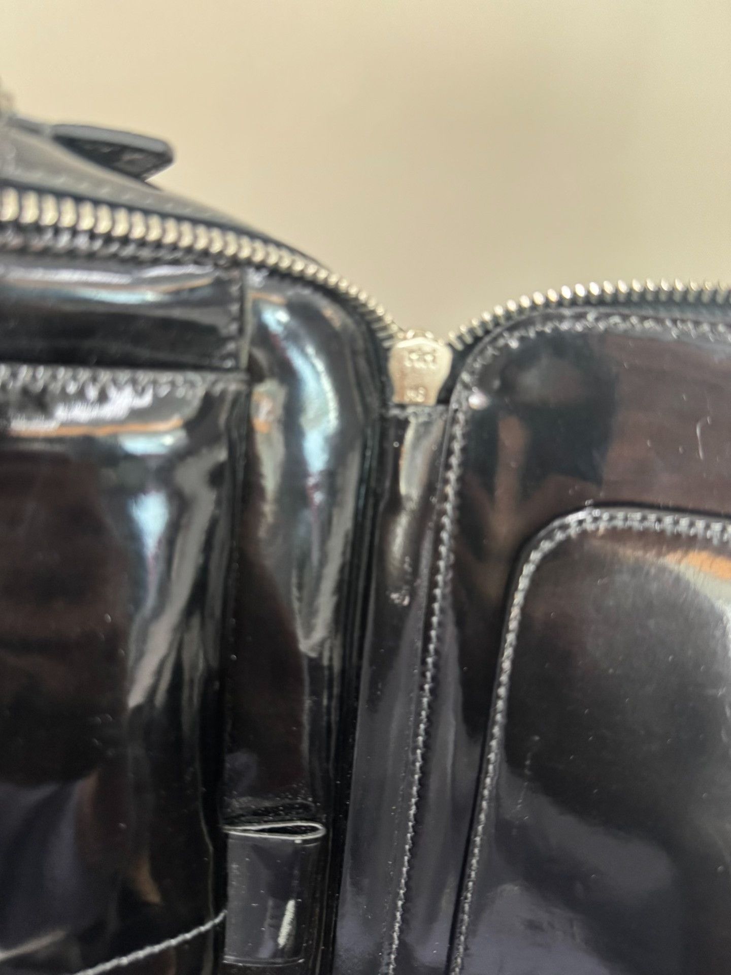Prada Prada Men's Black Leather Clutch Size ONE SIZE - 9 Thumbnail