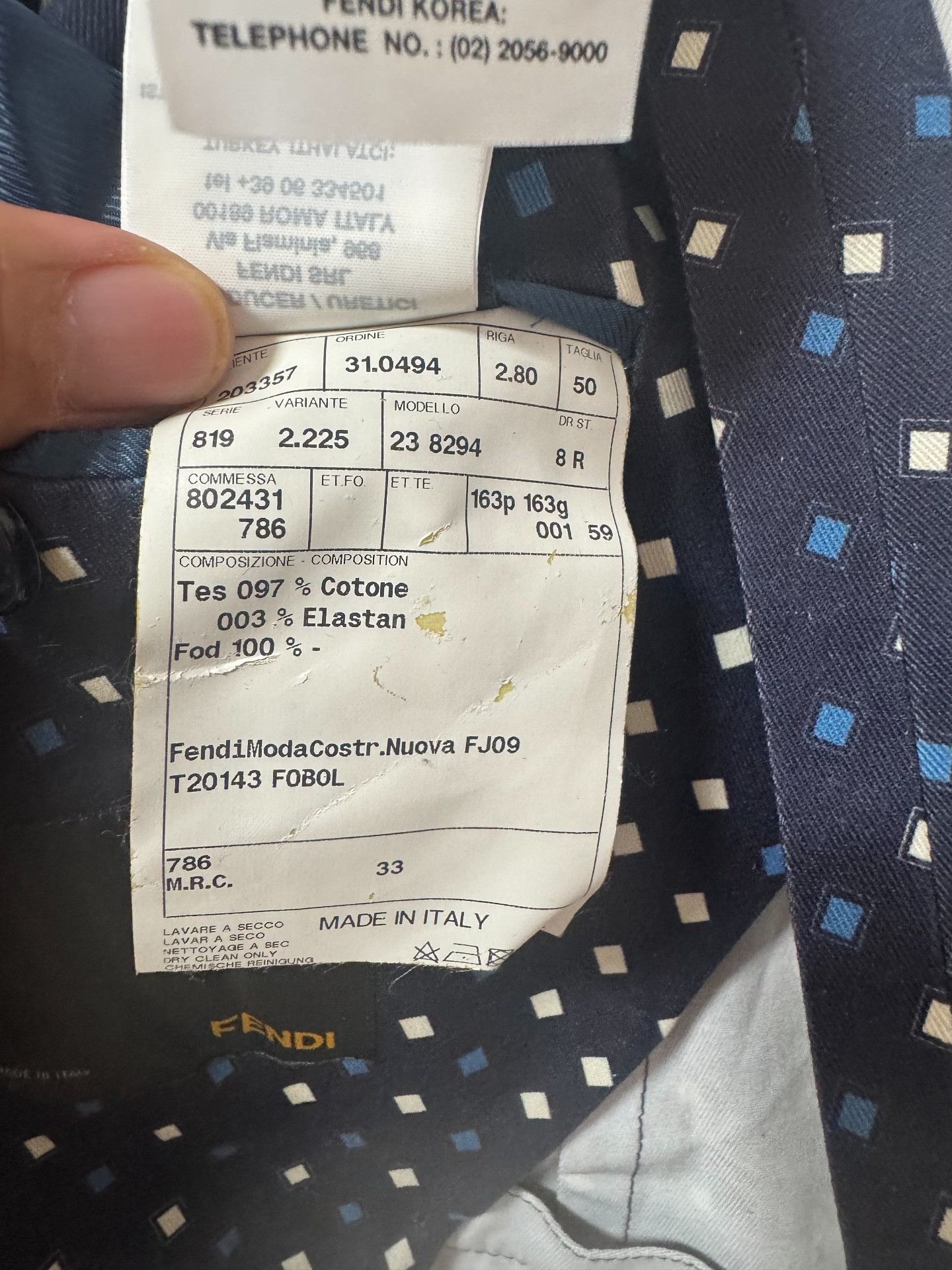 Fendi Fendi Runway Star Style Jacket Size 50 Size US M / EU 48-50 / 2 - 4 Thumbnail