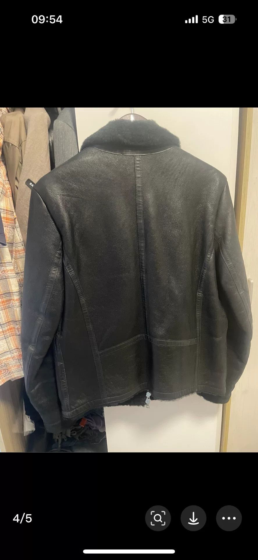 Paul Smith Paul Smith Fur Leather Jacket Size US L / EU 52-54 / 3 - 4 Thumbnail