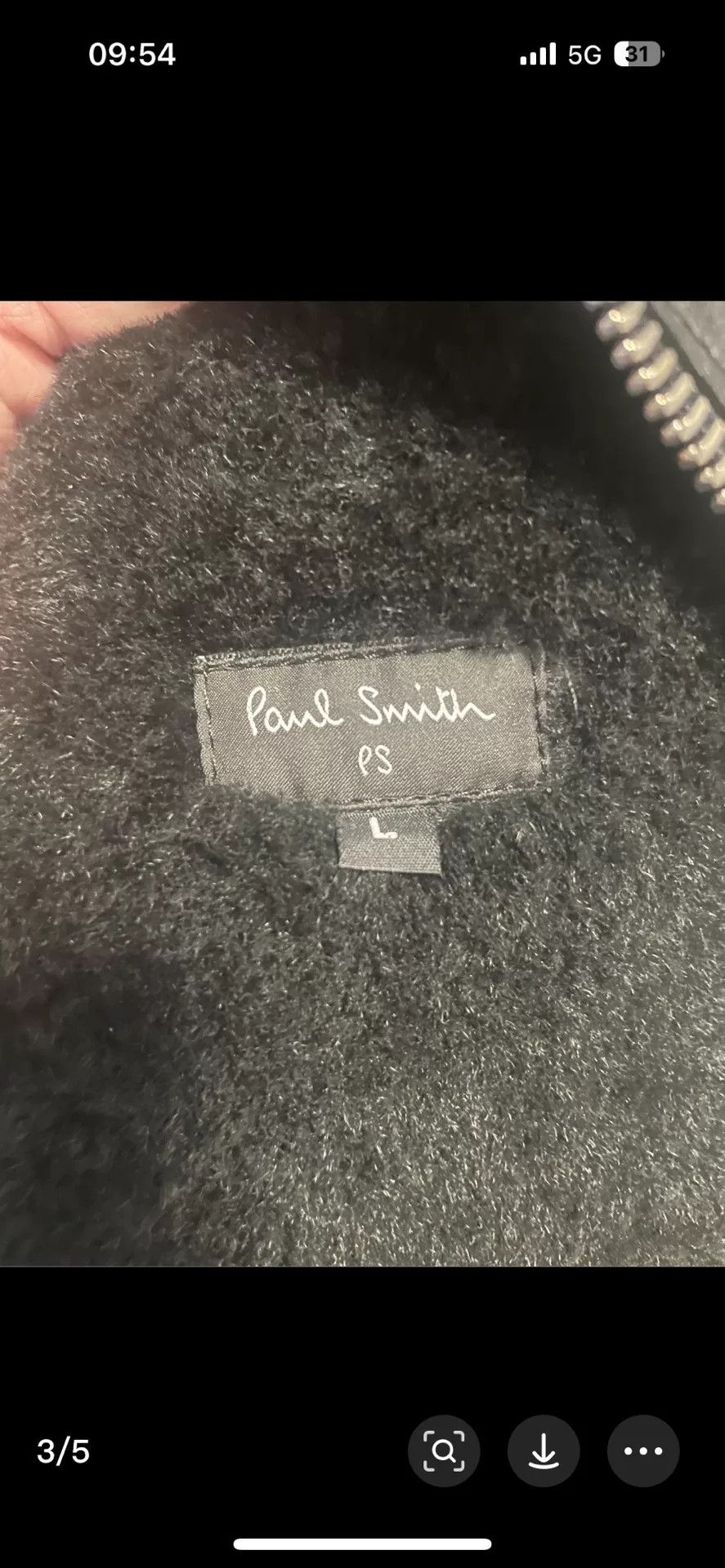Paul Smith Paul Smith Fur Leather Jacket Size US L / EU 52-54 / 3 - 3 Thumbnail