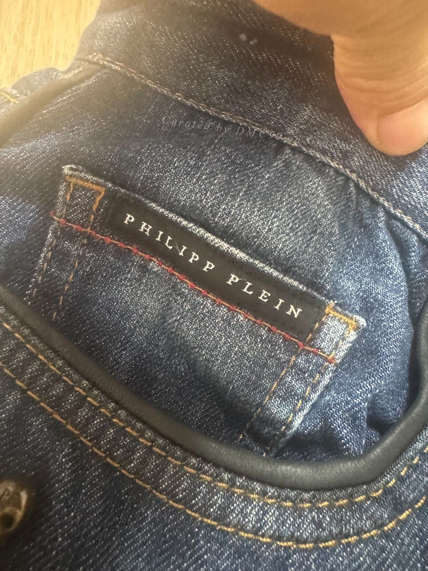 Philipp Plein Philipp Plein Embellished Cotton Jeans Size US 31 - 3 Thumbnail