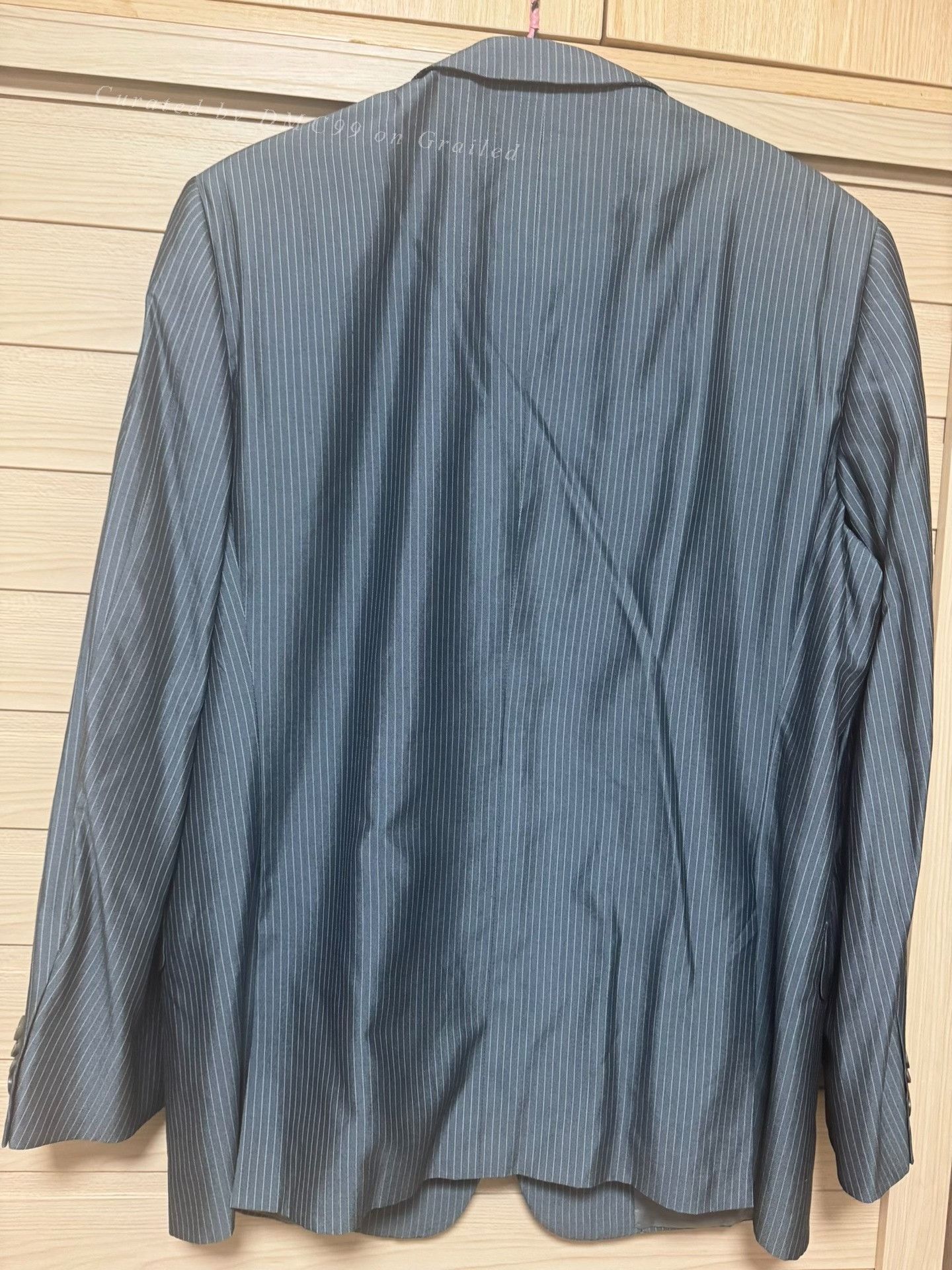 Ermenegildo Zegna Ermenegildo Zegna Blue Pinstripe Suit Size US M / EU 48-50 / 2 - 9 Thumbnail