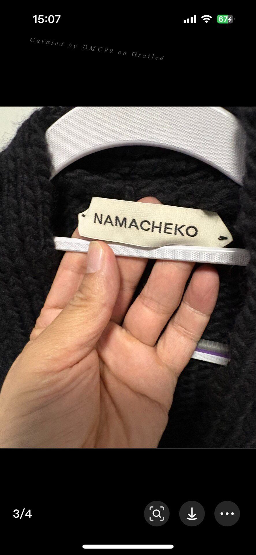Namacheko Namacheko Silver Button Sweater Size US M / EU 48-50 / 2 - 3 Thumbnail