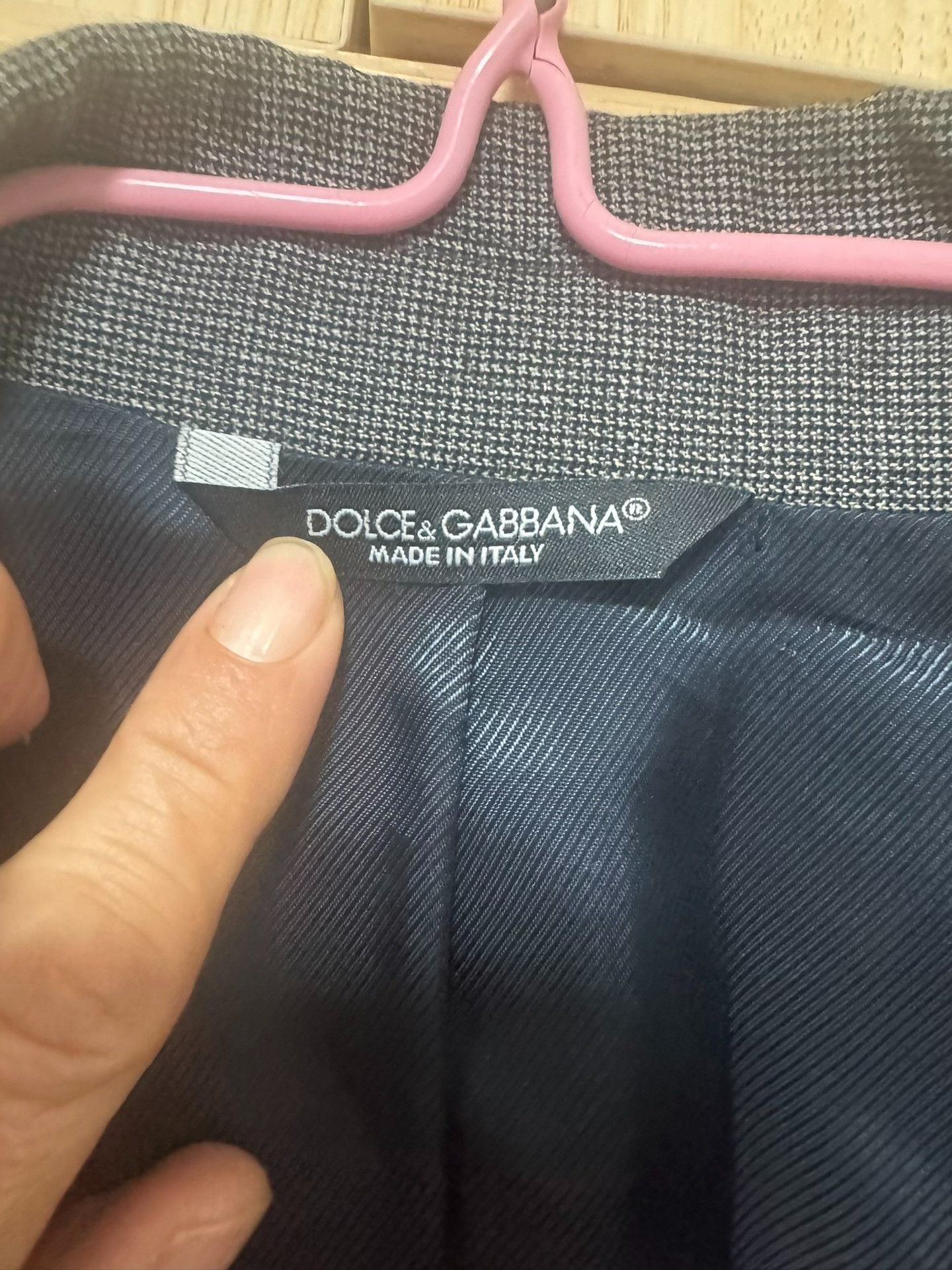 Dolce & Gabbana Dolce&Gabbana Men's Gray Suit Jacket Size US M / EU 48-50 / 2 - 3 Thumbnail