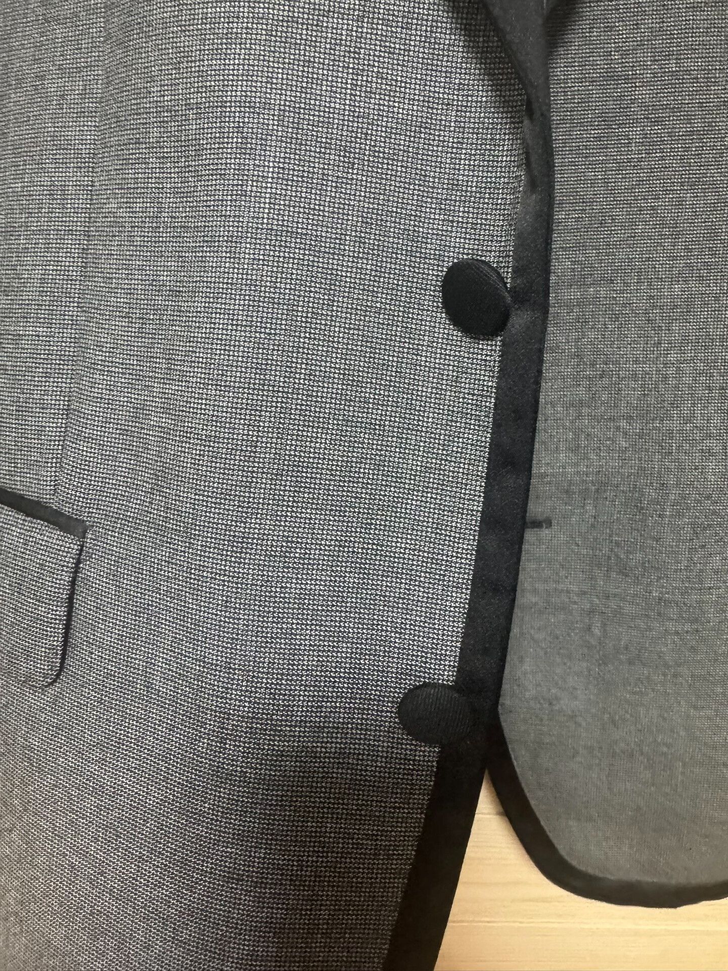 Dolce & Gabbana Dolce&Gabbana Men's Gray Suit Jacket Size US M / EU 48-50 / 2 - 2 Thumbnail