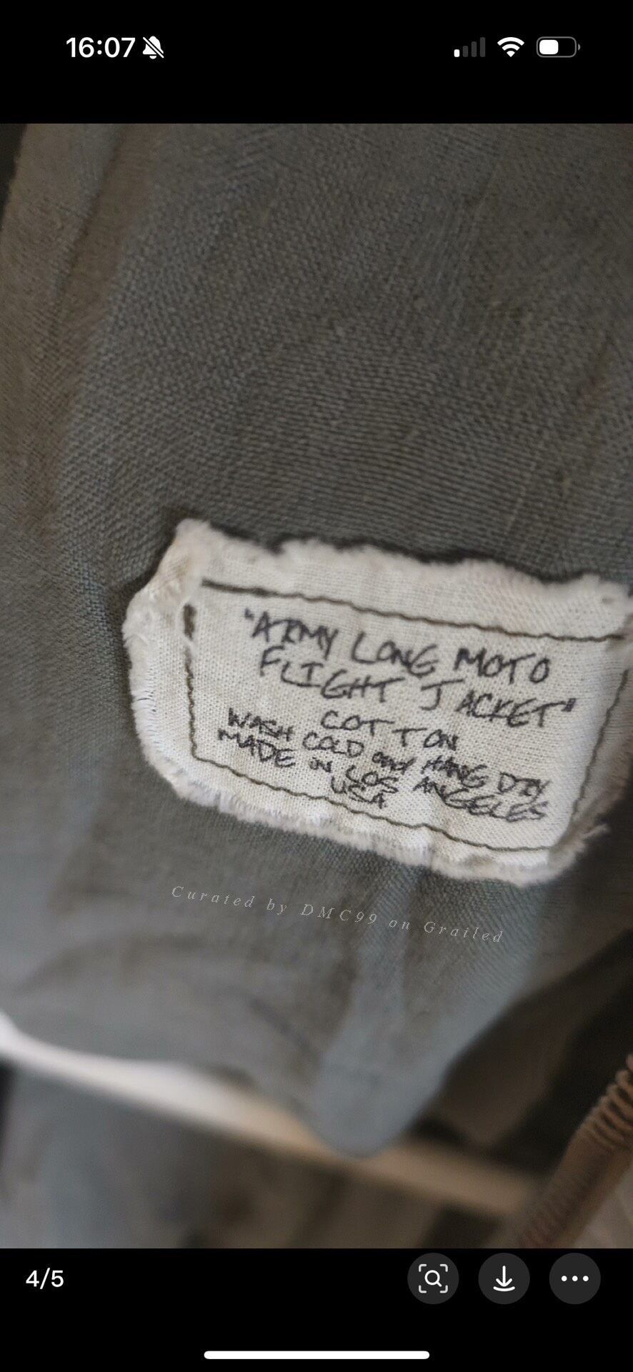 Greg Lauren Greg Lauren Item 5000 Size US M / EU 48-50 / 2 - 4 Thumbnail