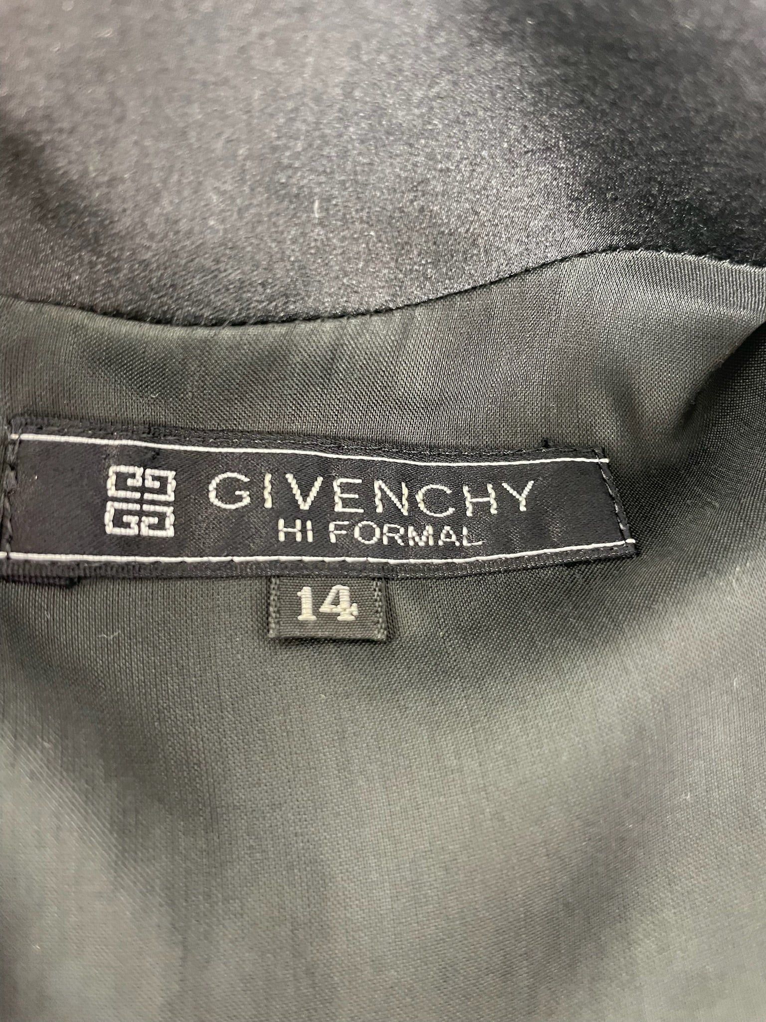 Givenchy Black Maxi Dress with Side Button Detailing Size M / US 6-8 / IT 42-44 - 4 Thumbnail