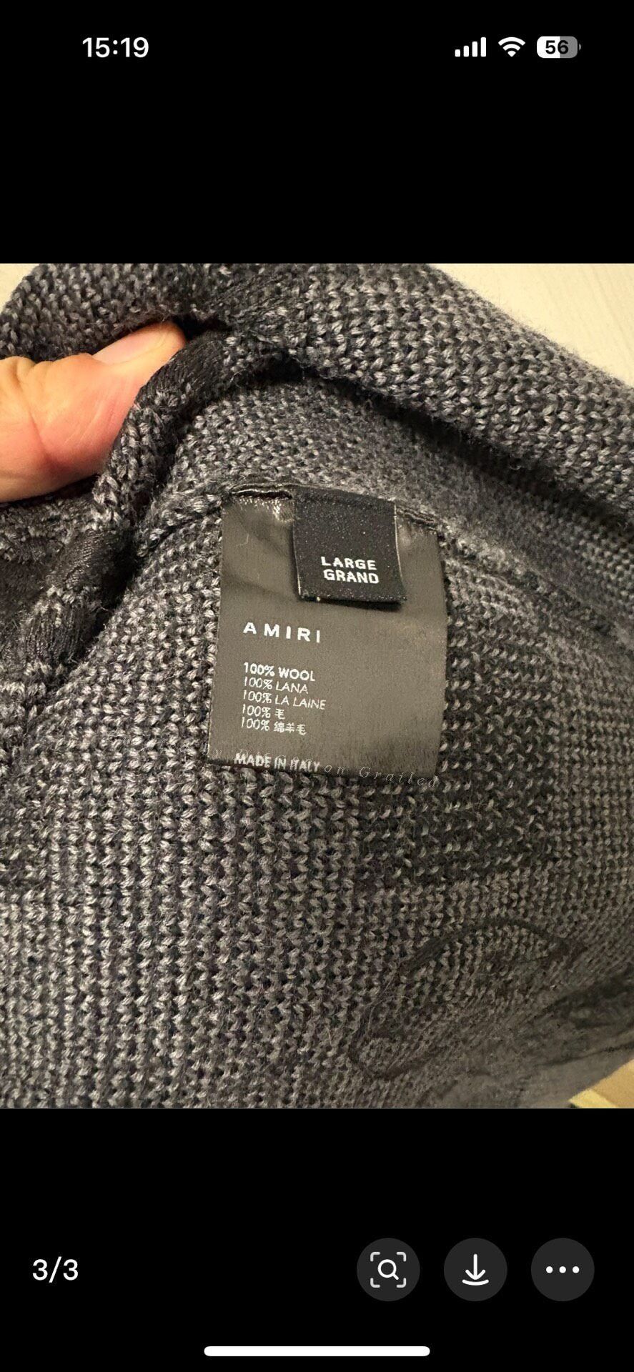 Amiri AMIRI x WesLany Sweater Size US L / EU 52-54 / 3 - 3 Thumbnail