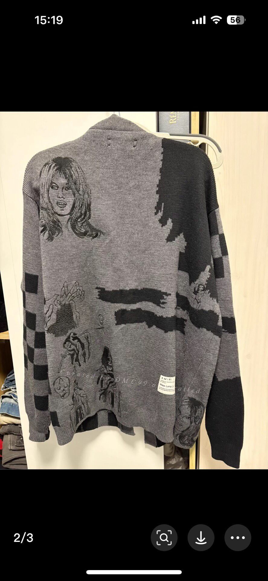 Amiri AMIRI x WesLany Sweater Size US L / EU 52-54 / 3 - 2 Thumbnail