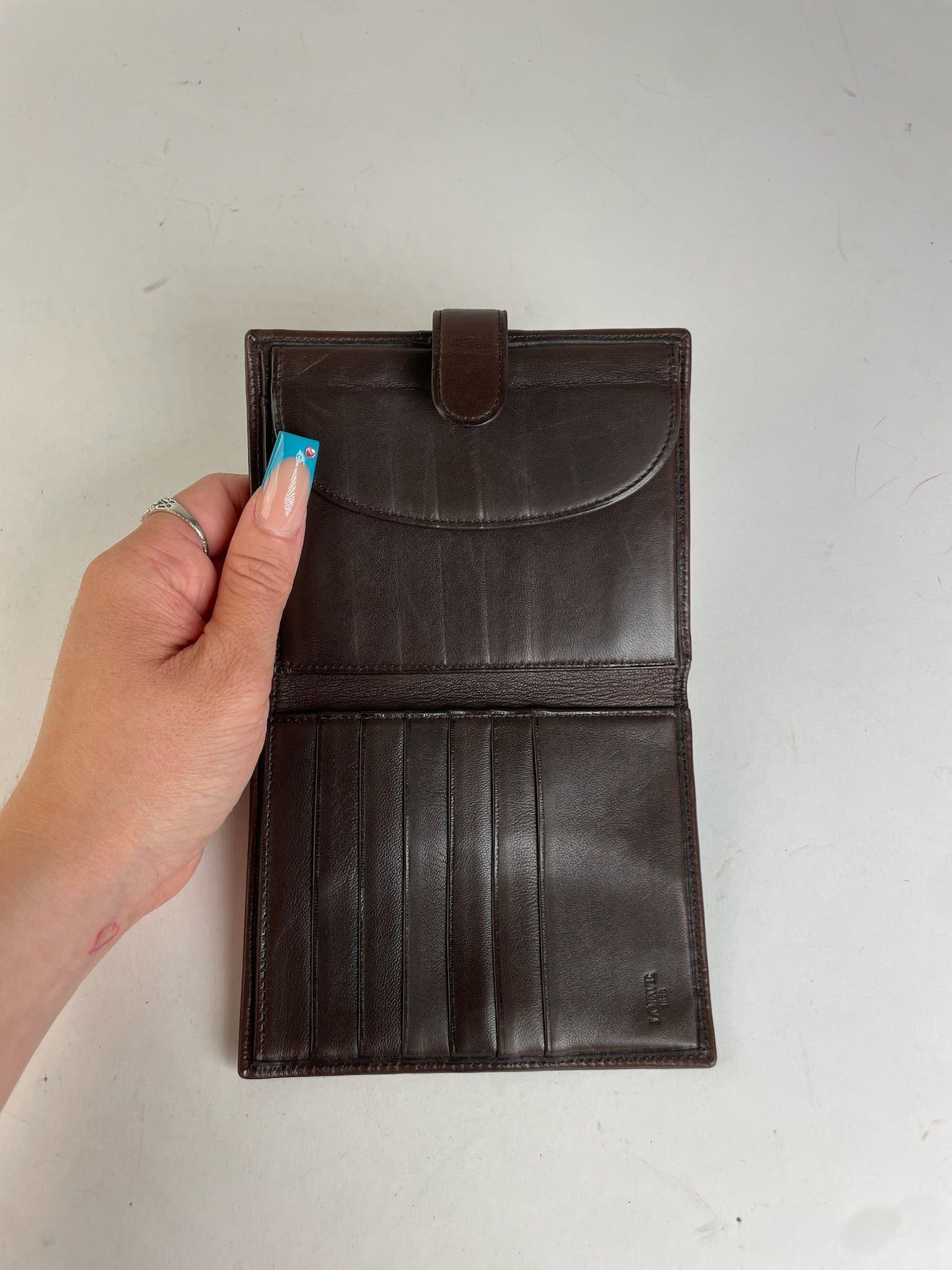 Loewe Vintage Smooth Wallet Brown Size ONE SIZE - 8 Thumbnail