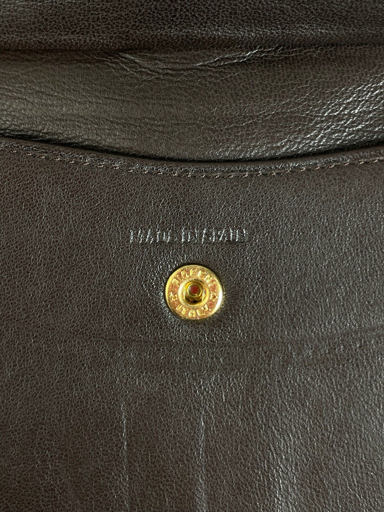 Loewe Vintage Smooth Wallet Brown Size ONE SIZE - 7 Thumbnail