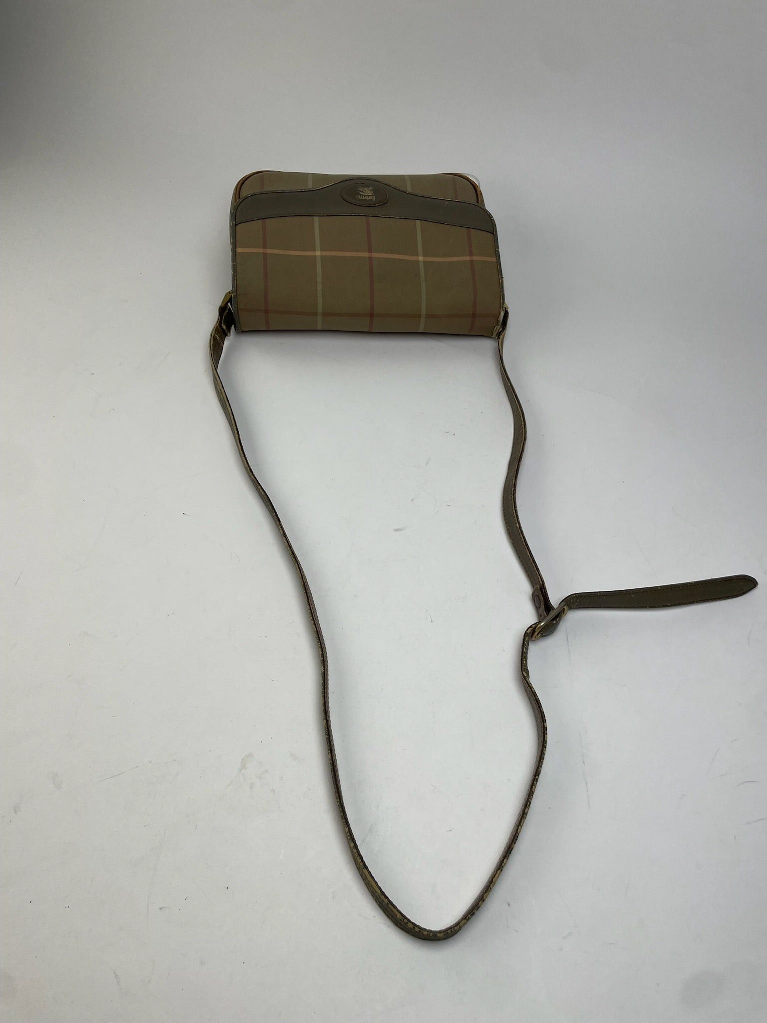 Burberry Vintage Shoulder Bag Iconic Check in Beige and Brown Size ONE SIZE - 10 Thumbnail