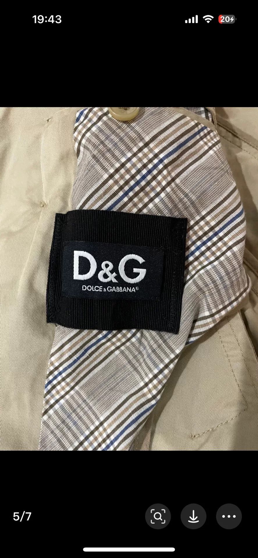 Dolce & Gabbana Dolce&Gabbana Military Double-Breasted Trench Coat Size US M / EU 48-50 / 2 - 5 Thumbnail