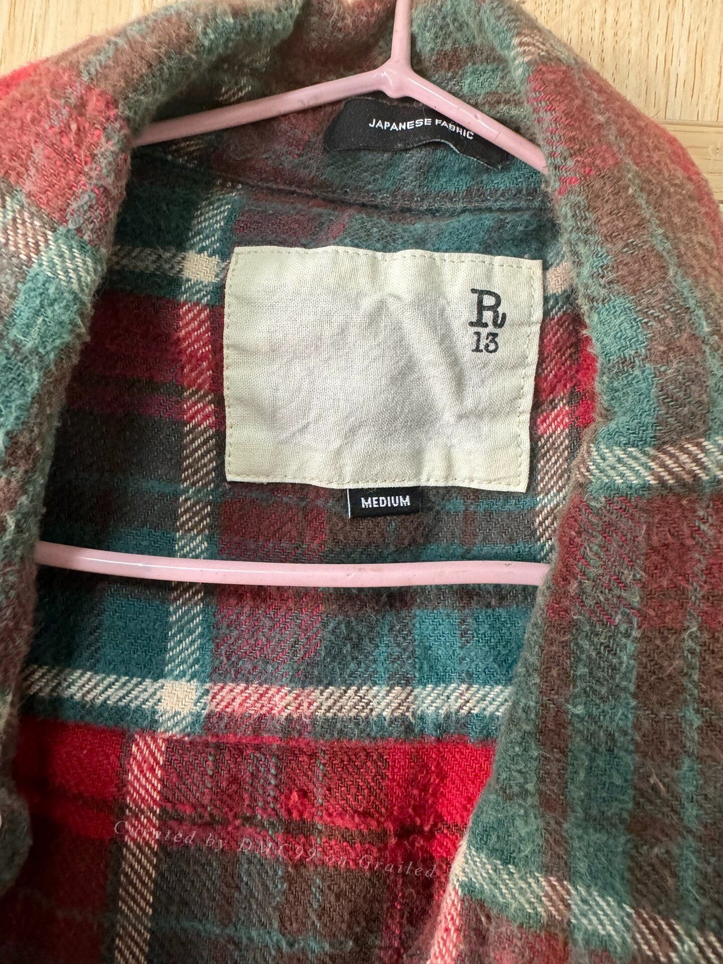 R13 R13 Plaid Shirt Size M Size US M / EU 48-50 / 2 - 2 Thumbnail