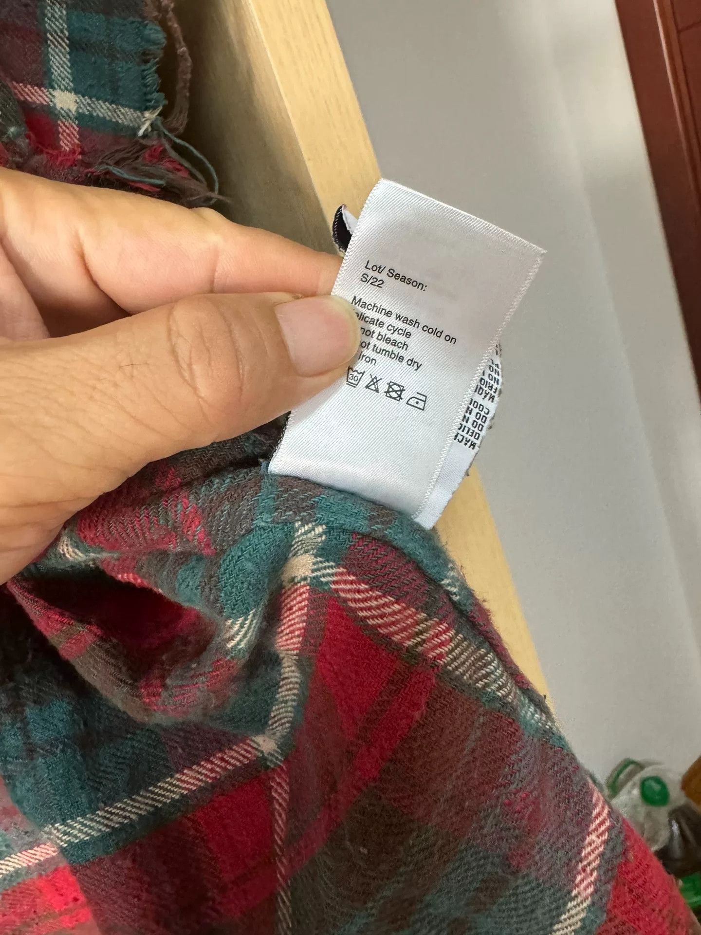 R13 R13 Plaid Shirt Size M Size US M / EU 48-50 / 2 - 7 Thumbnail
