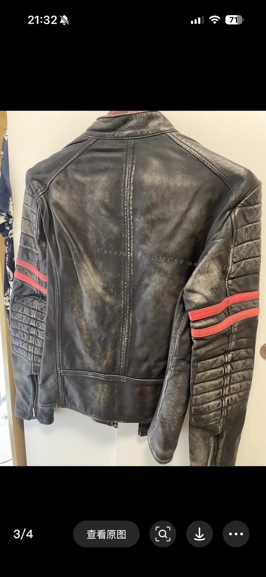 Other Tough Jeansmith Leather Jacket Size US M / EU 48-50 / 2 - 3 Thumbnail