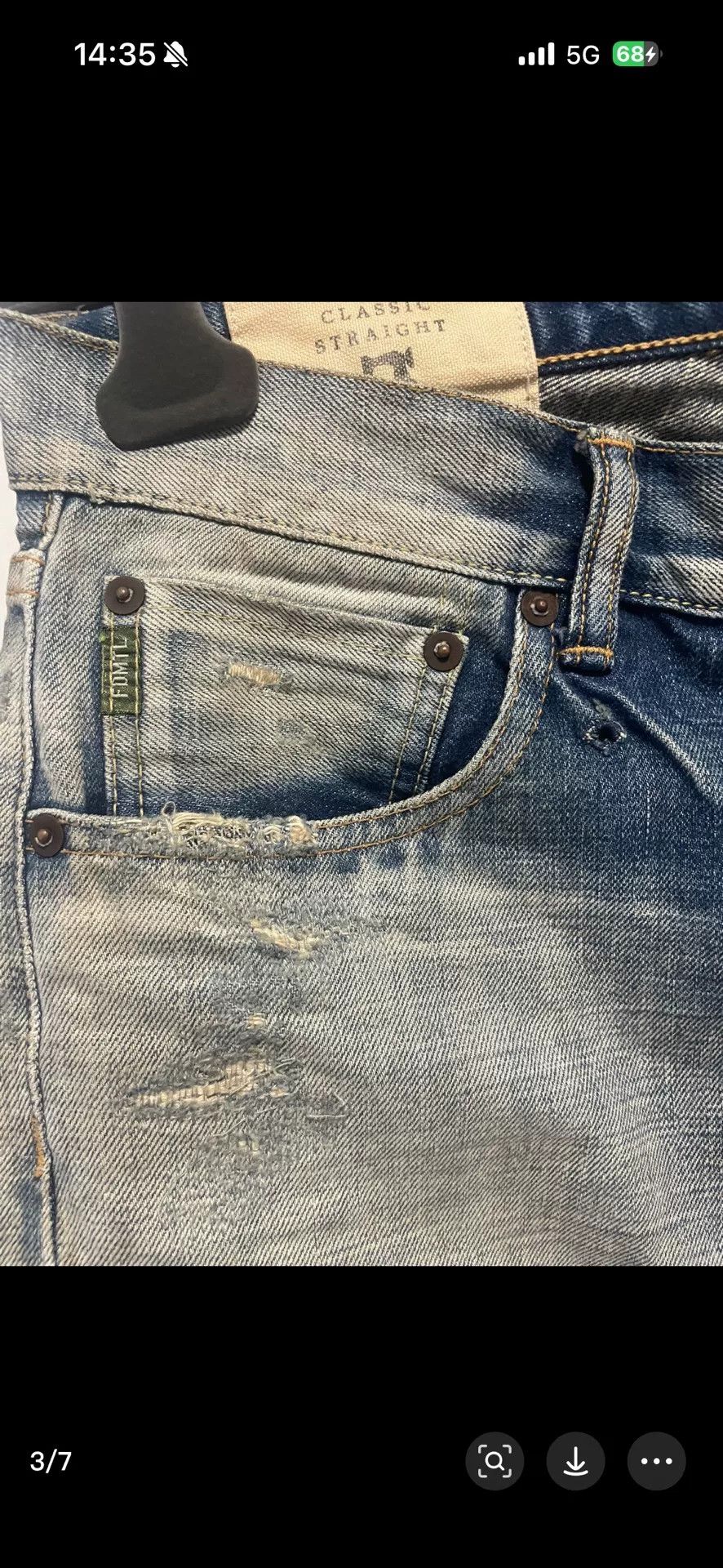 FDMTL FDMTL Size 30 Denim Jeans Size US 30 / EU 46 - 3 Thumbnail