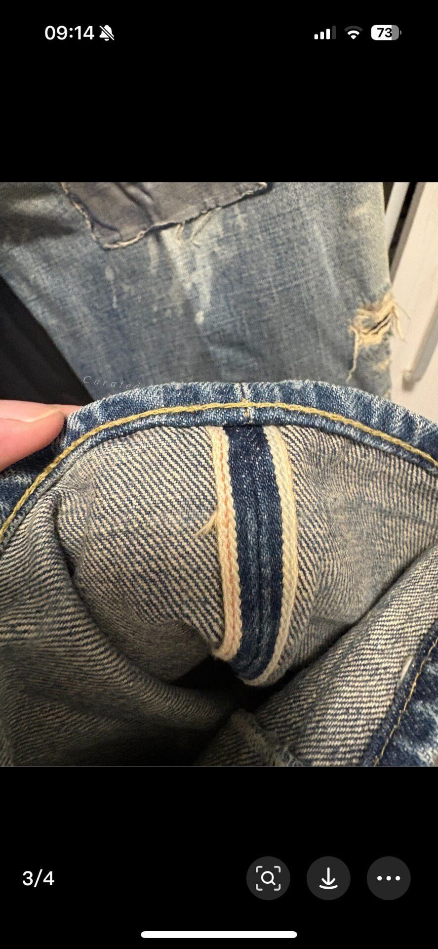FDMTL Fdmtl Japanese Made Jeans Size 30 Size US 30 / EU 46 - 3 Thumbnail