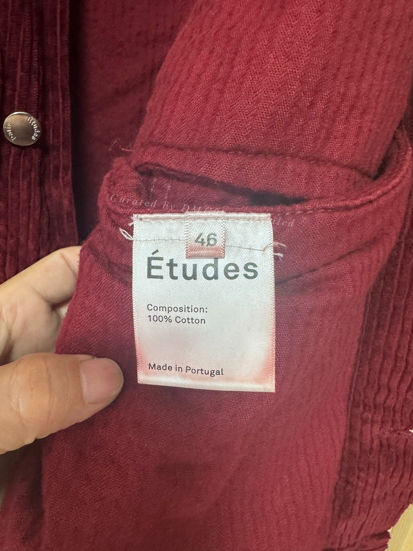 Etudes Etudes Corduroy Jacket Size US S / EU 44-46 / 1 - 4 Thumbnail