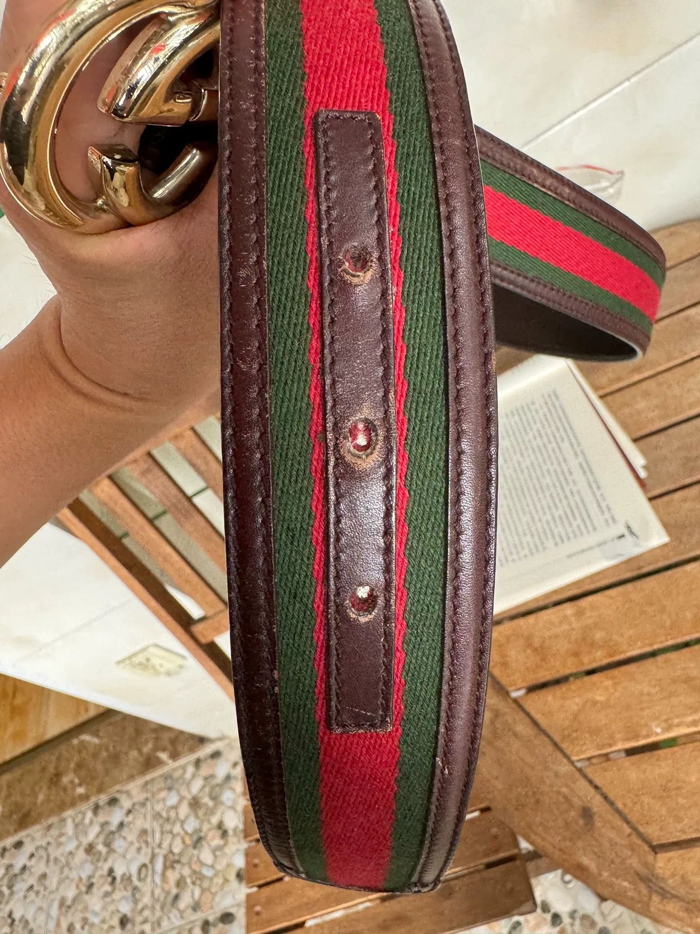 Gucci Gucci GG Logo Belt 85cm Size ONE SIZE - 9 Thumbnail