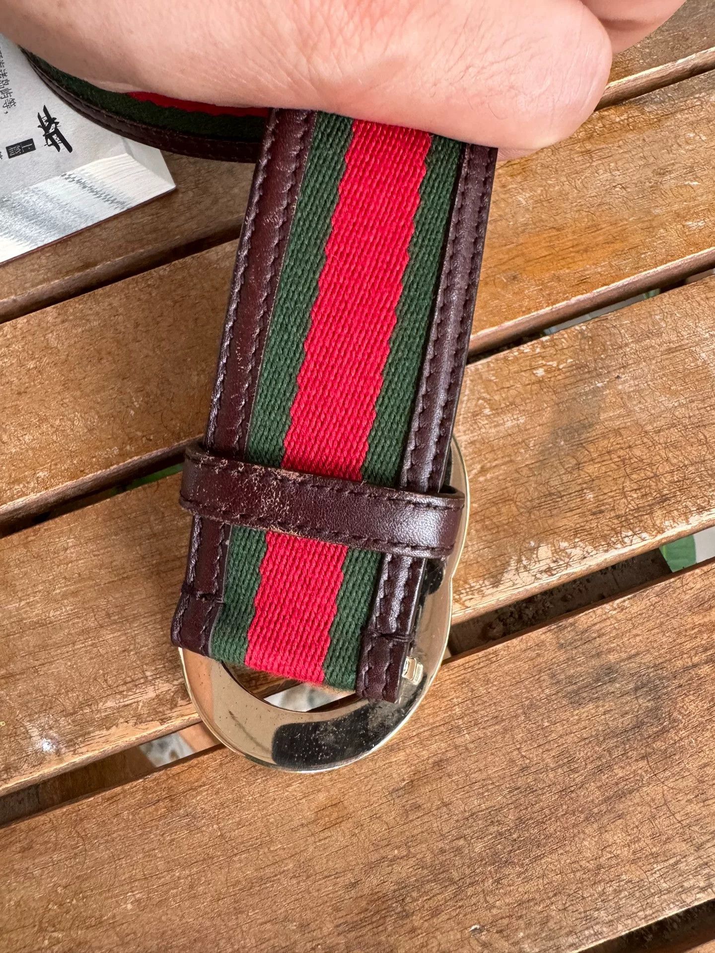 Gucci Gucci GG Logo Belt 85cm Size ONE SIZE - 4 Thumbnail