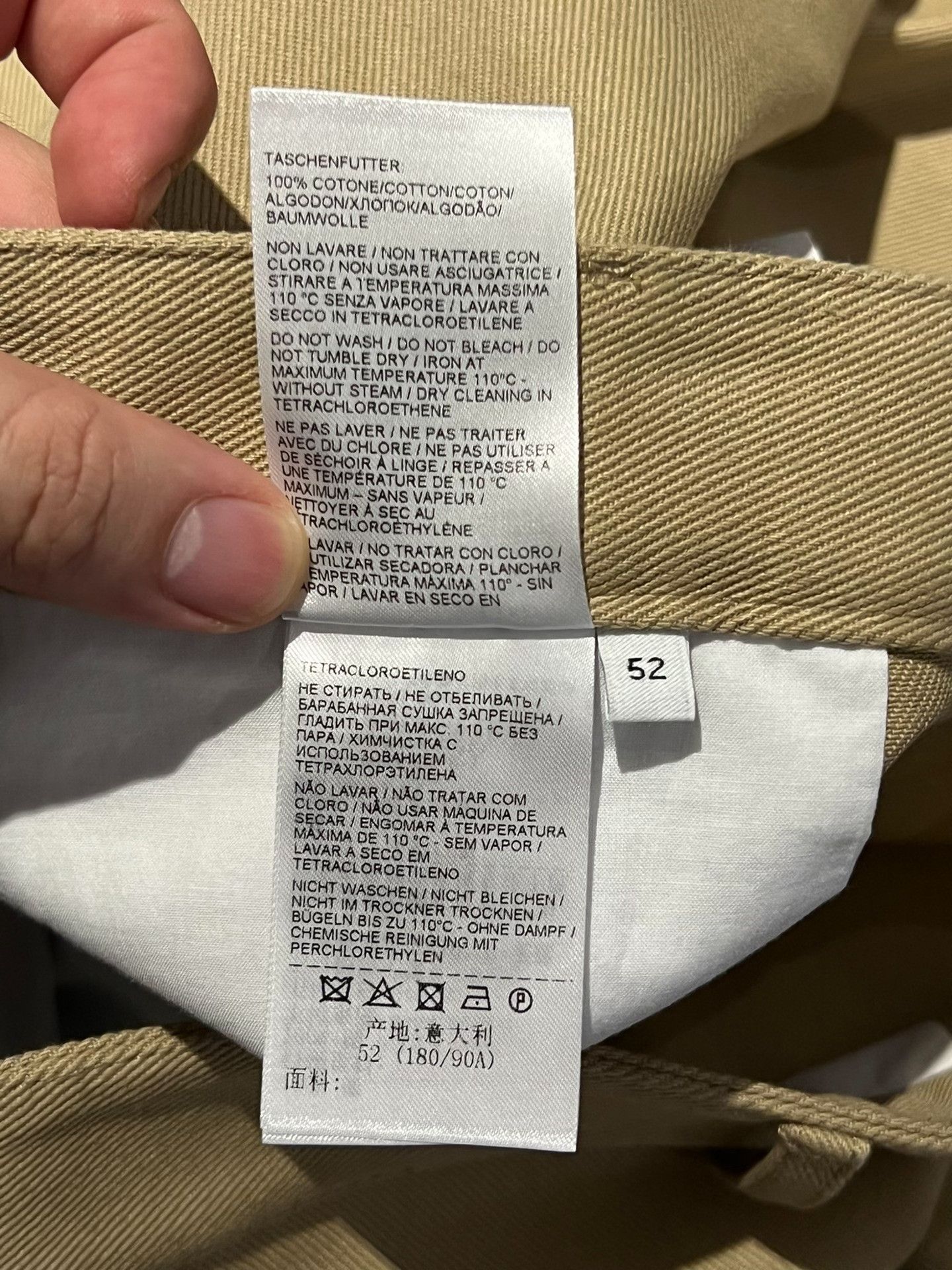 Bottega Veneta Bottega Veneta Khaki Cargo Shorts Size US 35 - 8 Thumbnail