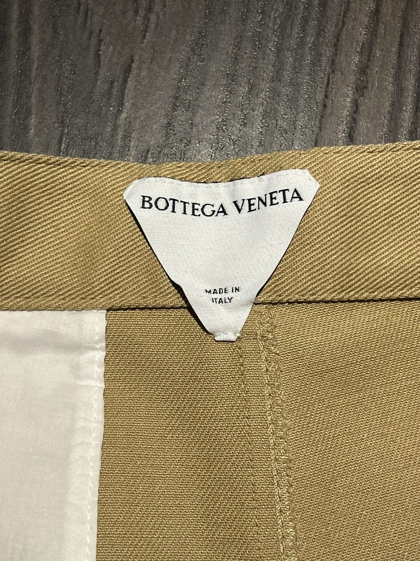 Bottega Veneta Bottega Veneta Khaki Cargo Shorts Size US 35 - 4 Thumbnail