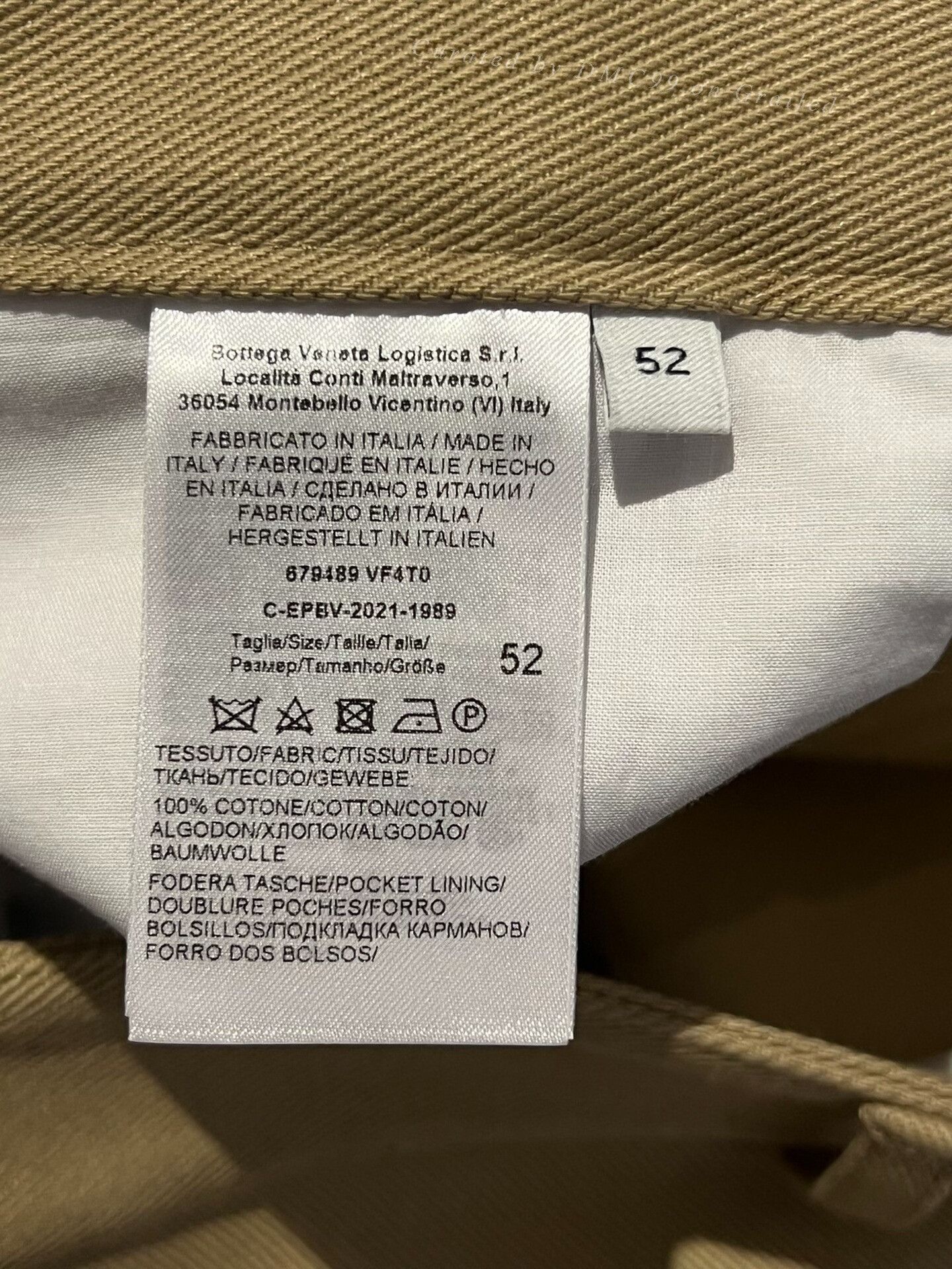 Bottega Veneta Bottega Veneta Khaki Cargo Shorts Size US 35 - 7 Thumbnail