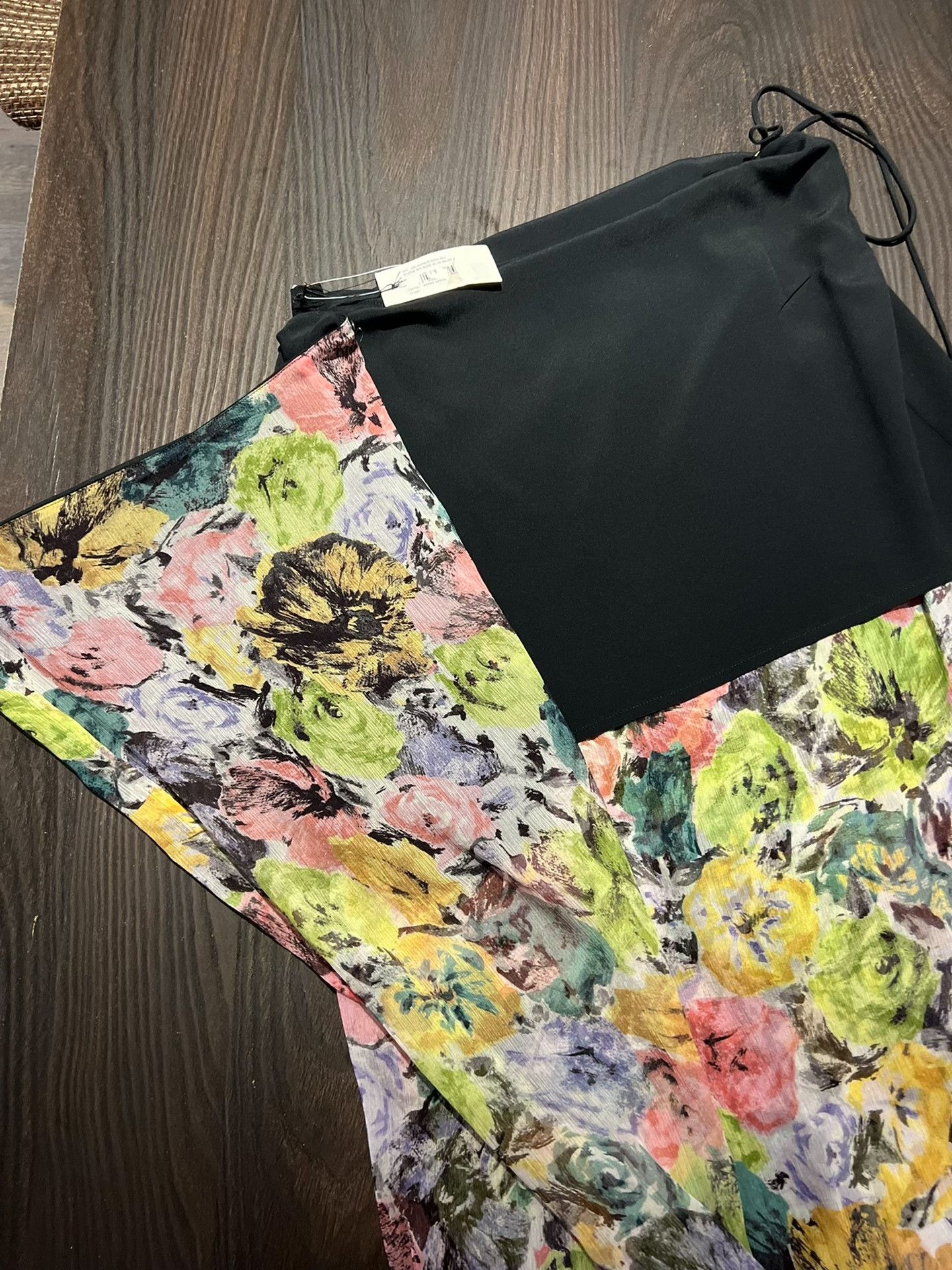 Dries Van Noten Dries Van Noten Runway Silk Skirt Size 42" / US 20 - 6 Thumbnail