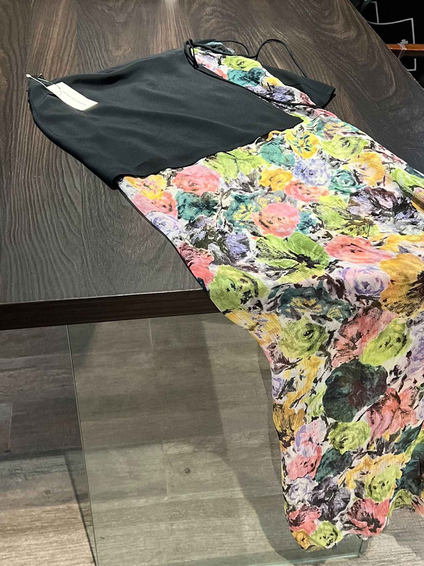Dries Van Noten Dries Van Noten Runway Silk Skirt Size 42" / US 20 - 2 Thumbnail