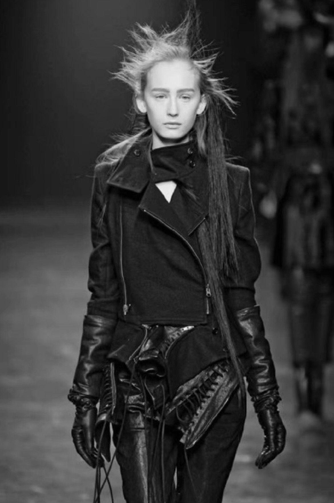 Ann Demeulemeester Ann Demeulemeester FW11 Zip Jacket Size XS / US 0-2 / IT 36-38 - 3 Thumbnail