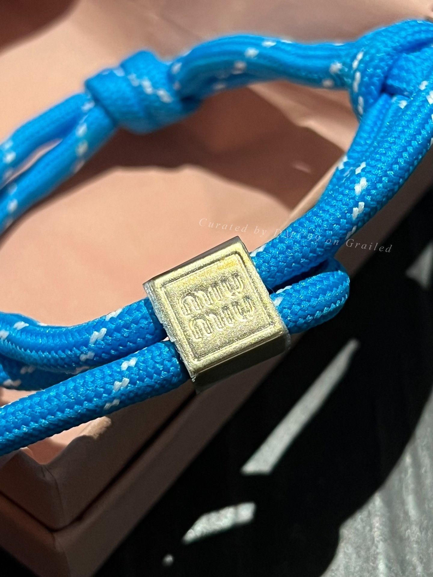 Miu Miu MIU MIU Blue Show Hand Rope Charm Size ONE SIZE - 2 Thumbnail