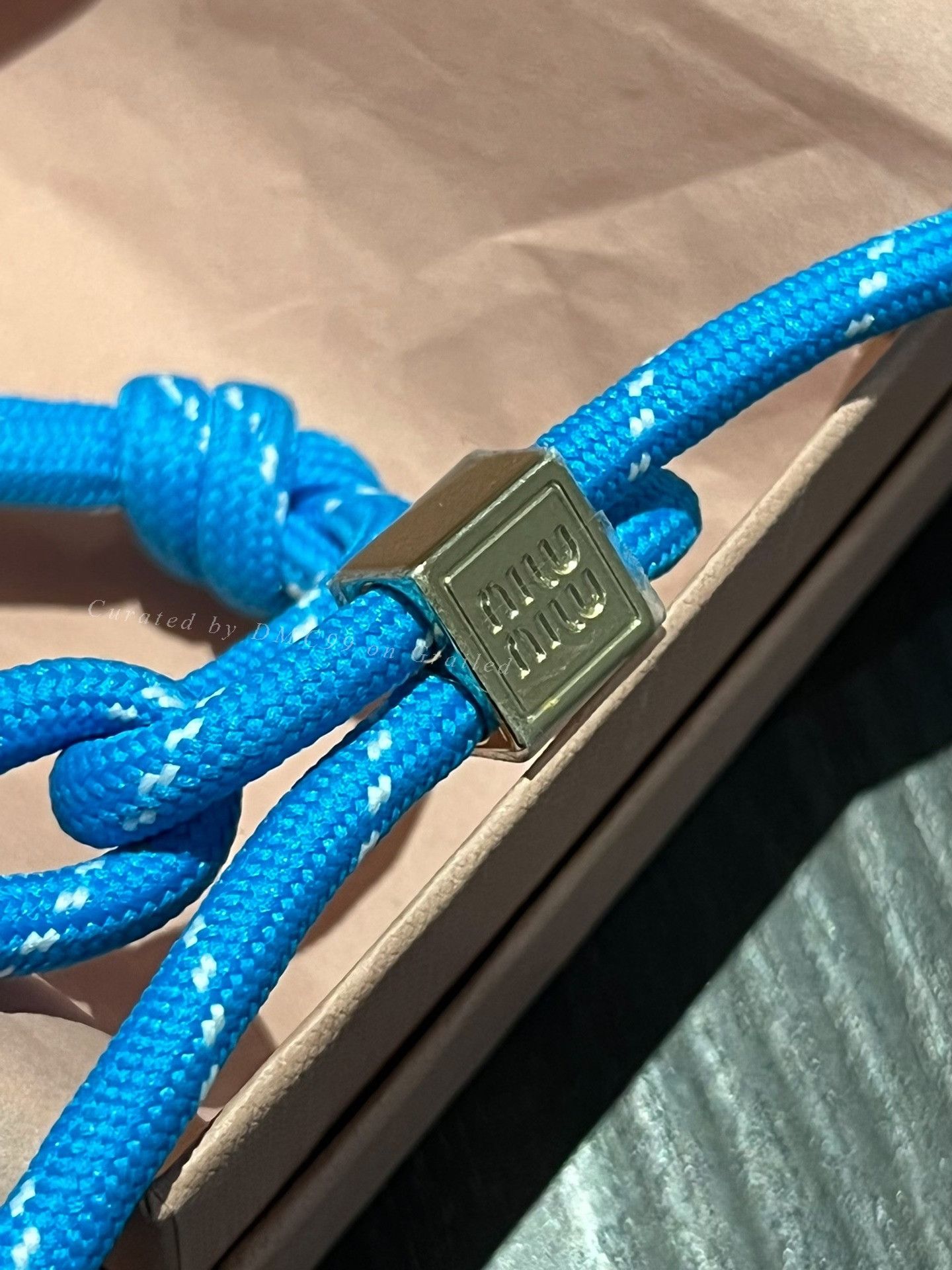 Miu Miu MIU MIU Blue Show Hand Rope Charm Size ONE SIZE - 5 Thumbnail