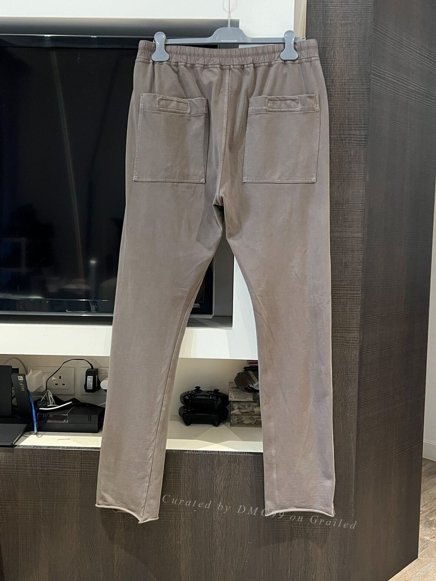 Rick Owens Drkshdw Rick Owens Drkshdw Men's Brown Berlin Sweatpants Size US 30 / EU 46 - 2 Thumbnail