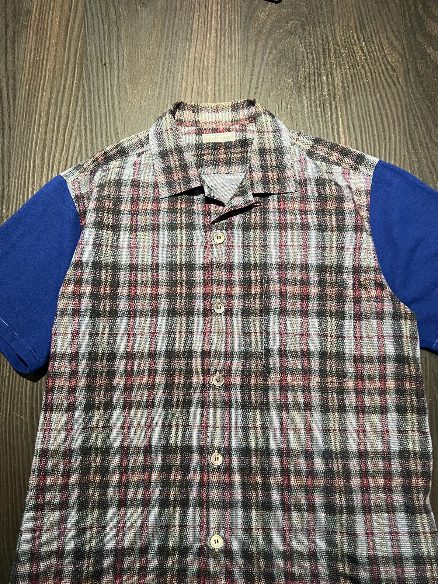 Comme des Garcons Comme des Garçons HOMME Printed Check Shirt Size US M / EU 48-50 / 2 - 3 Thumbnail