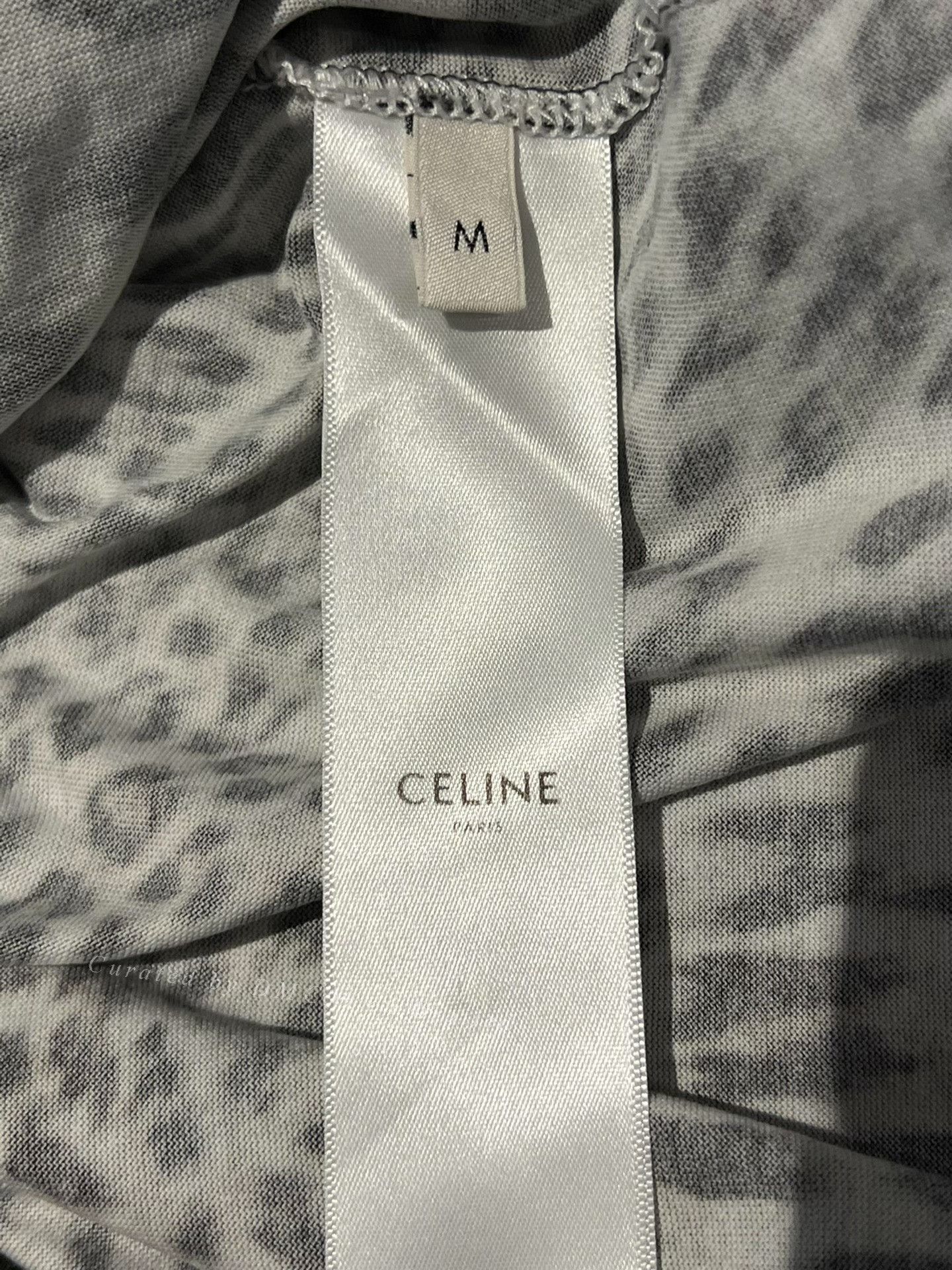 Celine CELINE Leopard Print T-shirt Size US M / EU 48-50 / 2 - 5 Thumbnail